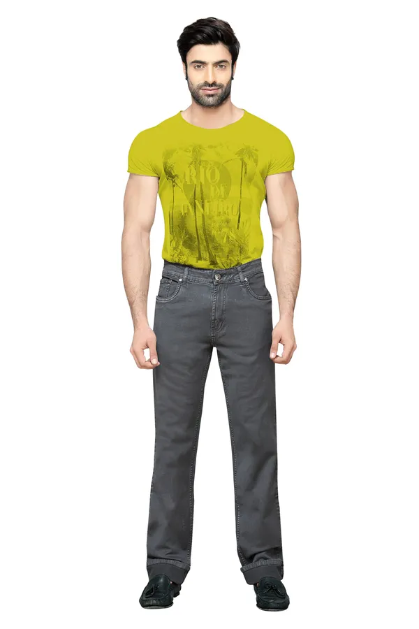 Dragaon_Men'S_Stretchable_Relax_Fit_Jeans_Grey