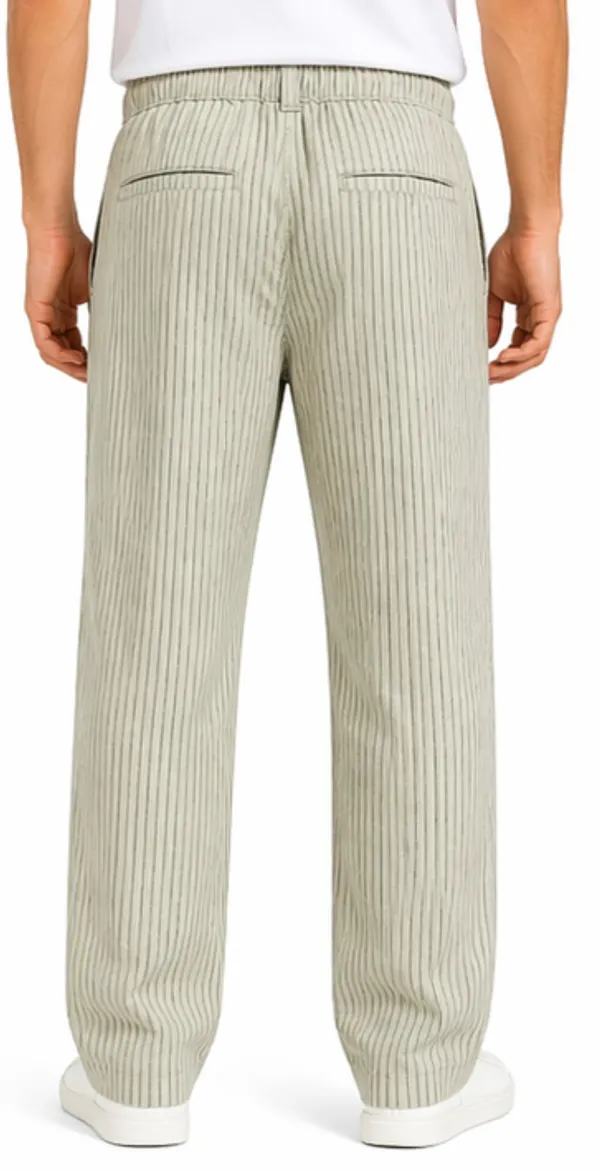 Elite_Stripes_Cotton_Linen_Pants_For_Men_-_Beige