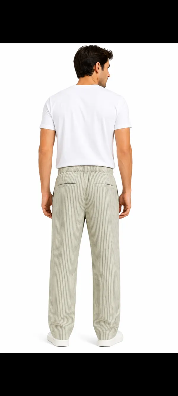 Elite_Stripes_Cotton_Linen_Pants_For_Men_-_Beige