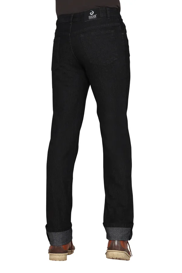 Dragaon_Men'S_Stretchable_Relax_Fit_Jeans_Black
