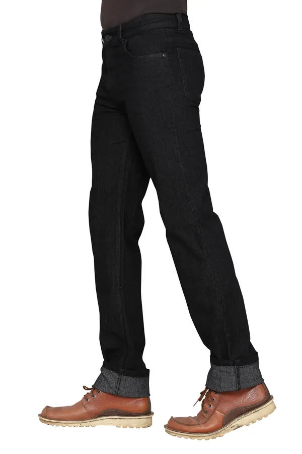 Dragaon_Men'S_Stretchable_Relax_Fit_Jeans_Black