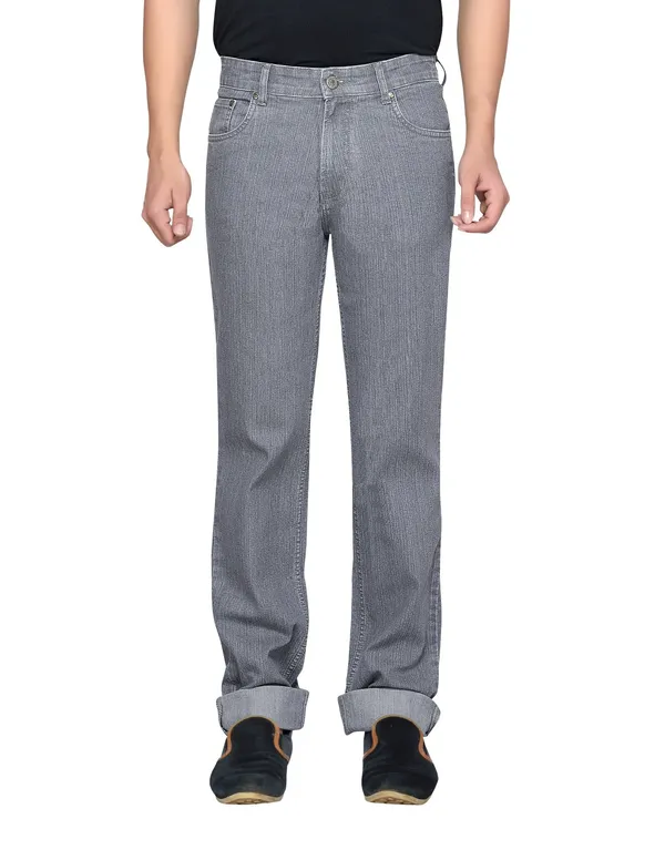 Dragaon_Men'S_Stretchable_Relax_Fit_Jeans_Grey