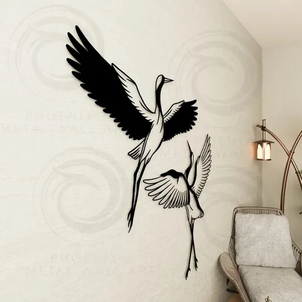Luxury_Metal_Wall_Art_-_Elegant_Crane_Design_for_Modern_Home_D�cor_|_Decor&dreams