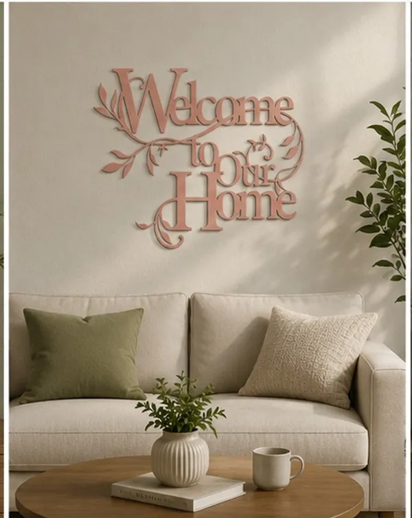 Premium_"Welcome_to_Our_Home"_Wall_Art_�_Beautiful_Sign_for_Housewarming_&_Holiday_D�cor