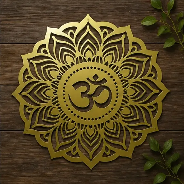 Stainless_Steel_Metal_Wall_Art_|_Om_Mandala_Wall_Art_(Colours_Available:_Gold/Silver/Black/Rose_Gold/)