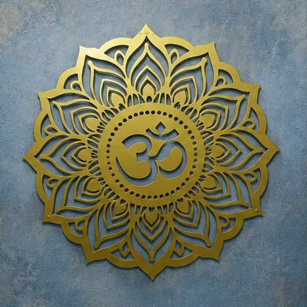 Stainless_Steel_Metal_Wall_Art_|_Om_Mandala_Wall_Art_(Colours_Available:_Gold/Silver/Black/Rose_Gold/)
