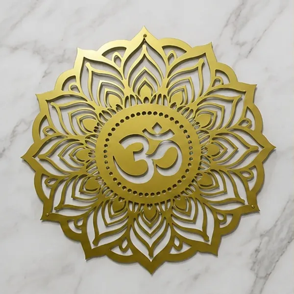 Stainless_Steel_Metal_Wall_Art_|_Om_Mandala_Wall_Art_(Colours_Available:_Gold/Silver/Black/Rose_Gold/)