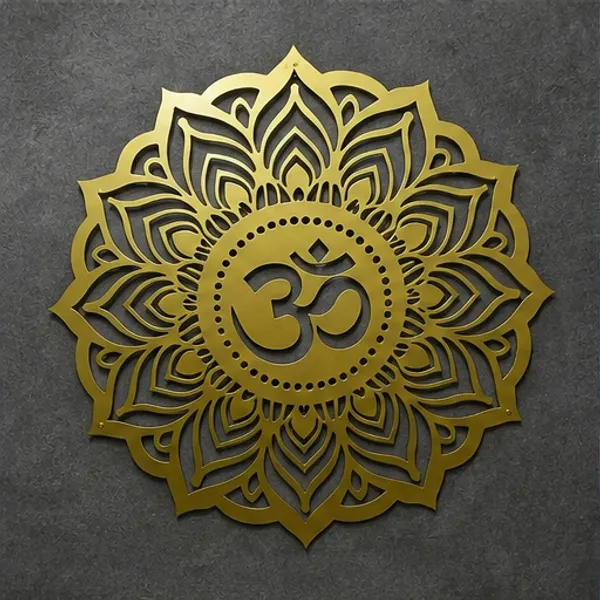 Stainless_Steel_Metal_Wall_Art_|_Om_Mandala_Wall_Art_(Colours_Available:_Gold/Silver/Black/Rose_Gold/)