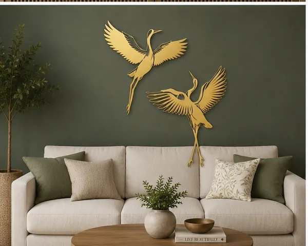 Luxury_Metal_Wall_Art_-_Elegant_Crane_Design_for_Modern_Home_D�cor_|_Decor&dreams