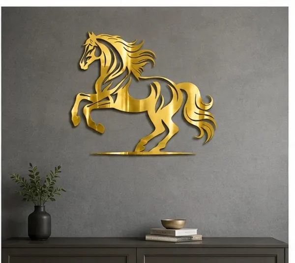 Elegant_Black_&_White_Horse_Wall_Art