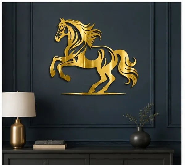 Elegant_Black_&_White_Horse_Wall_Art