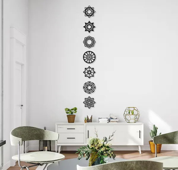 7_Chakra_Signs_Metal_Wall_Art_For_Home/Studio