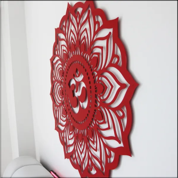 Stainless_Steel_Metal_Wall_Art_|_Om_Mandala_Wall_Art_(Colours_Available:_Gold/Silver/Black/Rose_Gold/Red)