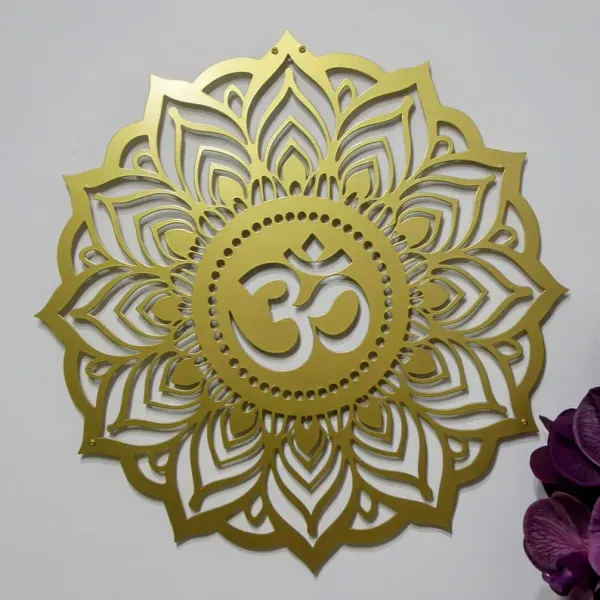 Stainless_Steel_Metal_Wall_Art_|_Om_Mandala_Wall_Art_(Colours_Available:_Gold/Silver/Black/Rose_Gold/Red)