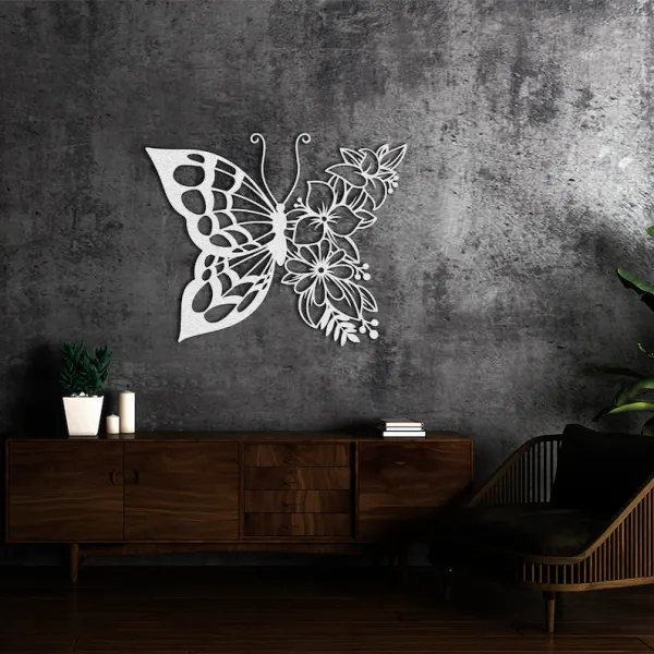 Elegant_Butterfly_&_Floral_Wall_Art_-_Premium_Metal_Décor_for_Modern_Interiors_|_Decor&dreams_Luxury_Home_Accent"