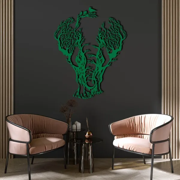 Tree_Elephant_Metal_Wall_Art