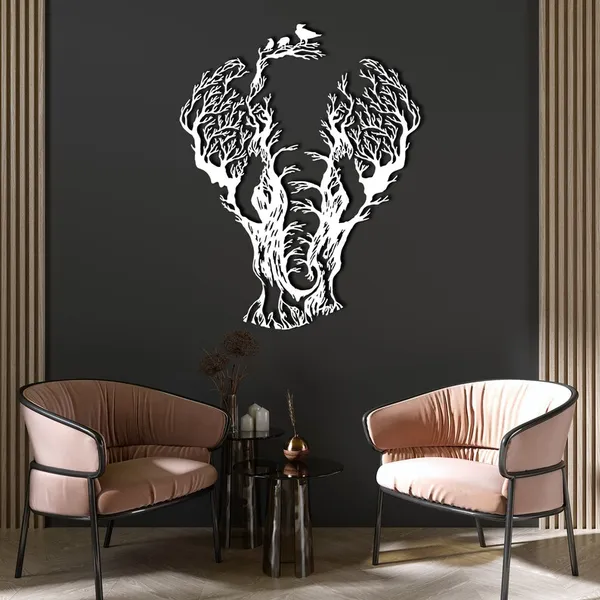Tree_Elephant_Metal_Wall_Art