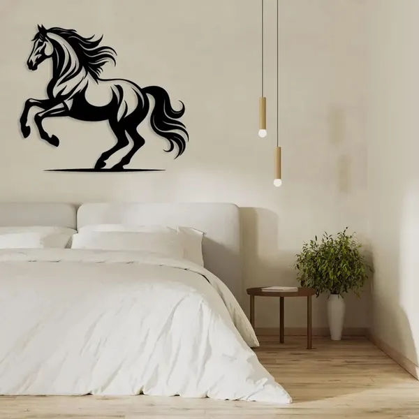 Elegant_Black_&_White_Horse_Wall_Art