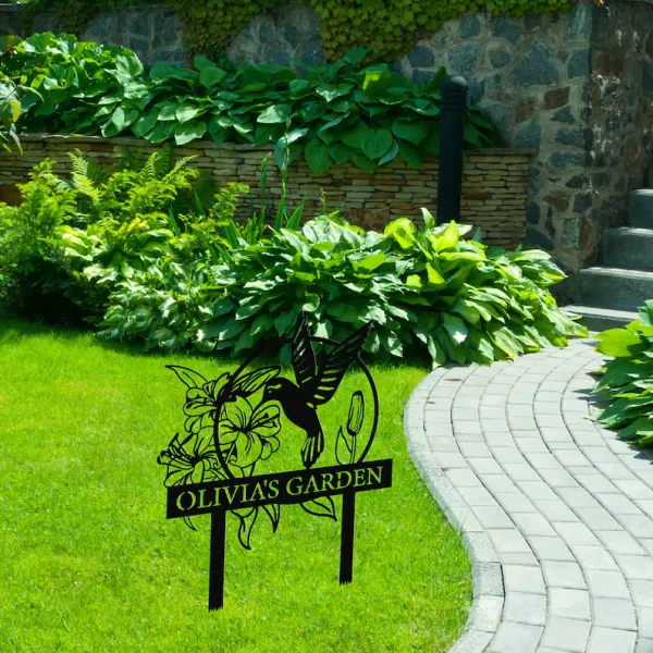 Personalized_Stainless_Steel_Hummingbird_Garden_Decor