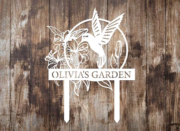 Personalized_Stainless_Steel_Hummingbird_Garden_Decor