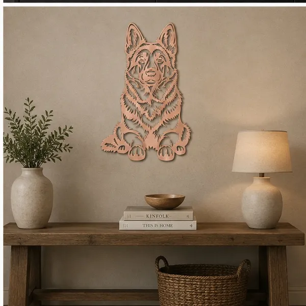Black_&_White_German_Shepherd_Wall_Art