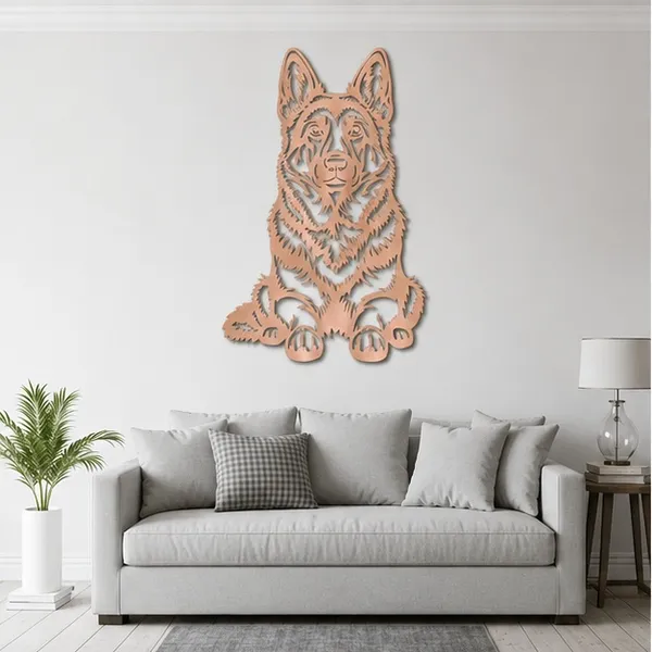 Black_&_White_German_Shepherd_Wall_Art