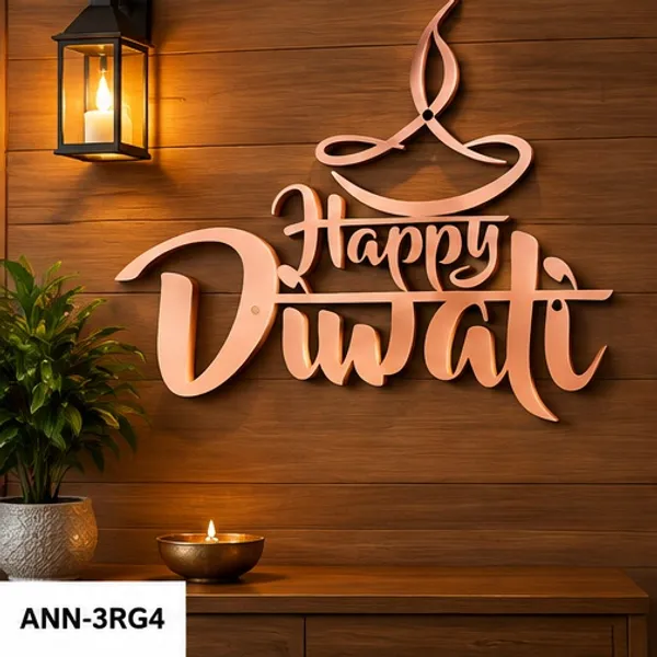 Modern_Silhouette_"Happy_Diwali"_Cutout_Wall_Sign_with_Diya_Motif__Rose_Gold