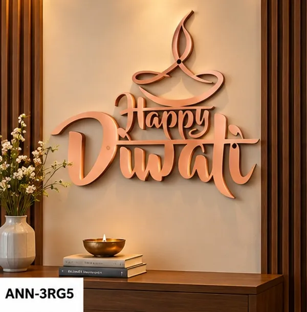 Modern_Silhouette_"Happy_Diwali"_Cutout_Wall_Sign_with_Diya_Motif__Rose_Gold