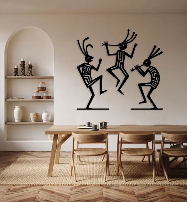 Modern_Tribal_African_Dancer_Wall_Art