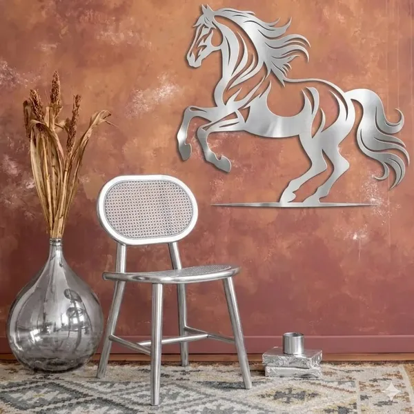 Elegant_Black_&_White_Horse_Wall_Art