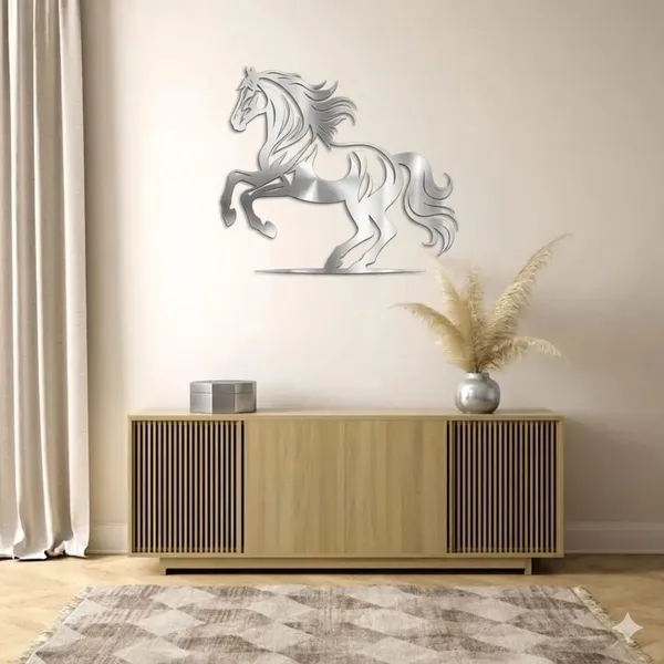 Elegant_Black_&_White_Horse_Wall_Art