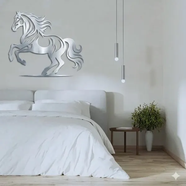 Elegant_Black_&_White_Horse_Wall_Art