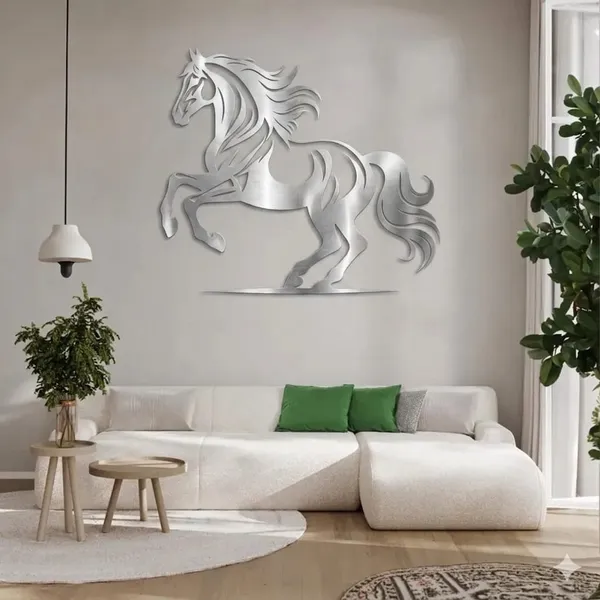 Elegant_Black_&_White_Horse_Wall_Art