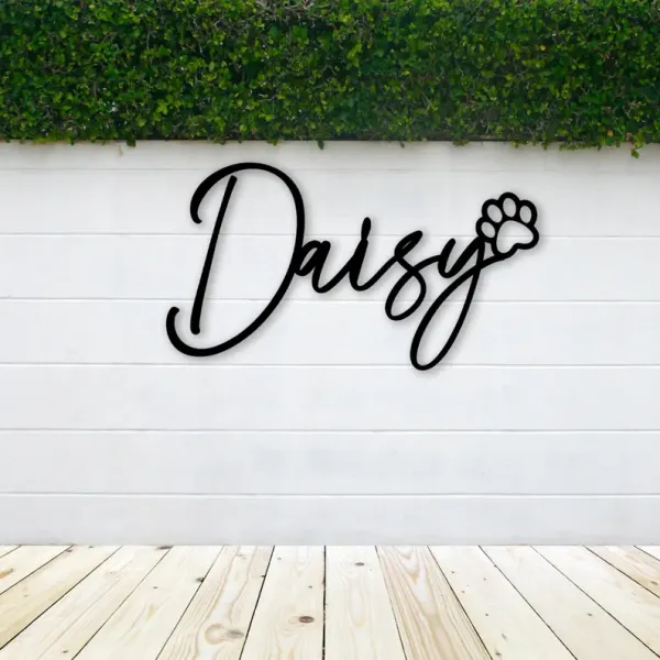 Personalized_Pet_Name_Wall_Art_-_"Daisy"_with_Paw_Print,_Custom_Name_Sign_for_Home_Decor_by_Decor&Dreams