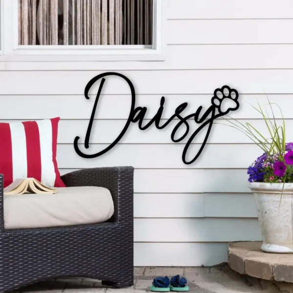 Personalized_Pet_Name_Wall_Art_-_"Daisy"_with_Paw_Print,_Custom_Name_Sign_for_Home_Decor_by_Decor&Dreams