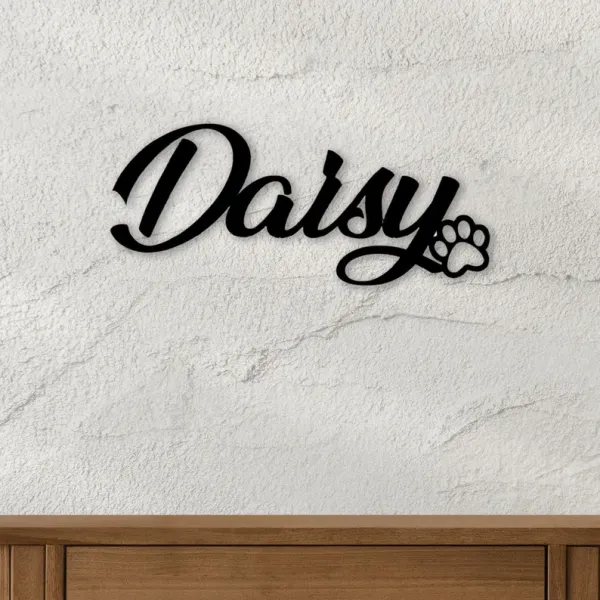 Personalized_Pet_Name_Wall_Art_-_"Daisy"_with_Paw_Print,_Custom_Name_Sign_for_Home_Decor_by_Decor&Dreams