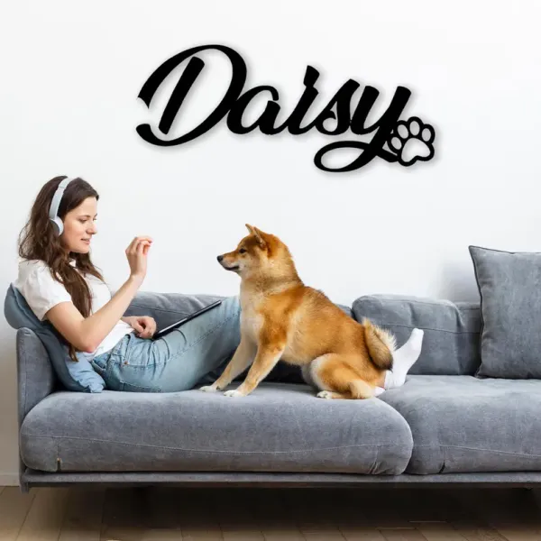 Personalized_Pet_Name_Wall_Art_-_"Daisy"_with_Paw_Print,_Custom_Name_Sign_for_Home_Decor_by_Decor&Dreams