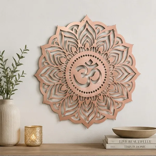 Stainless_Steel_Metal_Wall_Art_|_Om_Mandala_Wall_Art_(Colours_Available:_Gold/Silver/Black/Rose_Gold/)