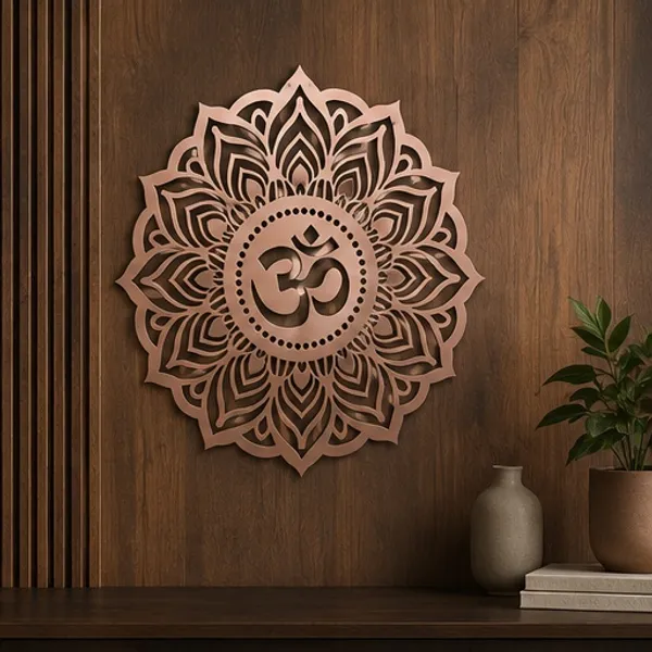 Stainless_Steel_Metal_Wall_Art_|_Om_Mandala_Wall_Art_(Colours_Available:_Gold/Silver/Black/Rose_Gold/)