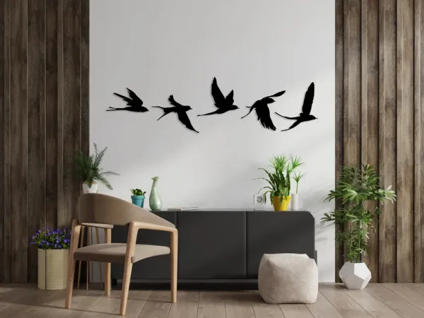 Set_of_5_Birds_Metal_Wall_Art