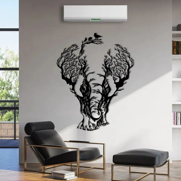 Tree_Elephant_Metal_Wall_Art
