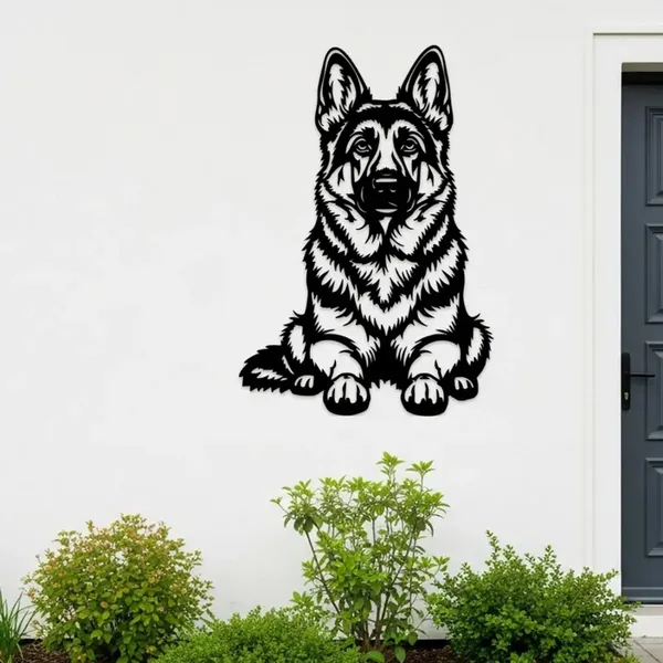 Black_&_White_German_Shepherd_Wall_Art