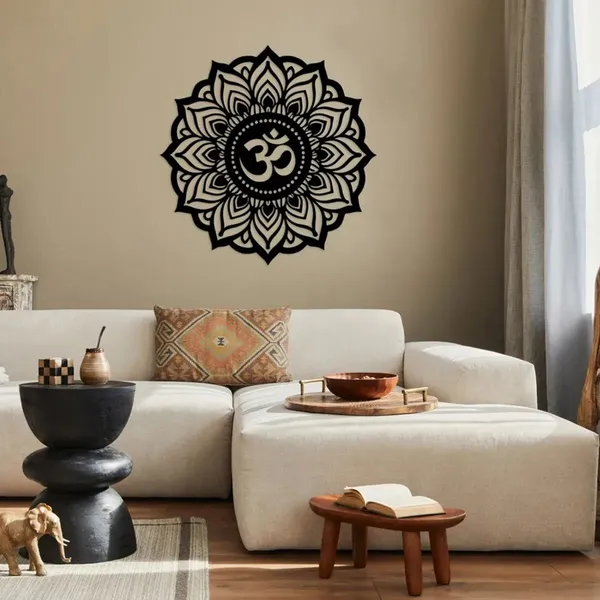 Stainless_Steel_Metal_Wall_Art_|_Om_Mandala_Wall_Art_(Colours_Available:_Gold/Silver/Black/Rose_Gold/)