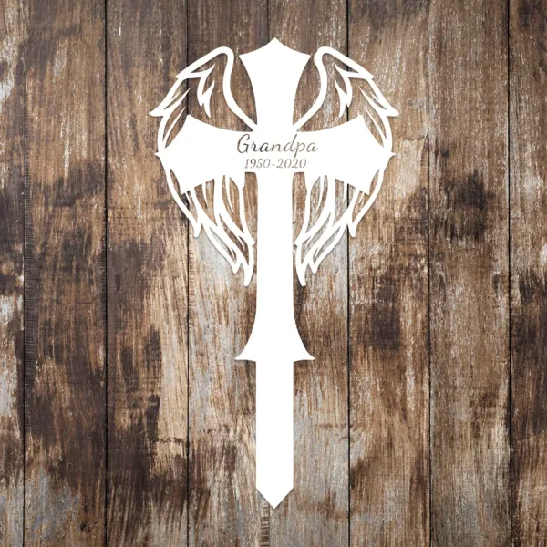 Custom_Memorial_Cross_with_Wings
