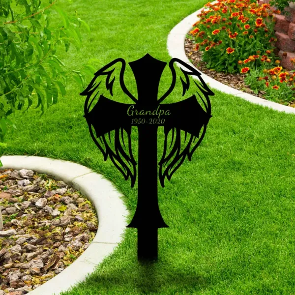 Custom_Memorial_Cross_with_Wings