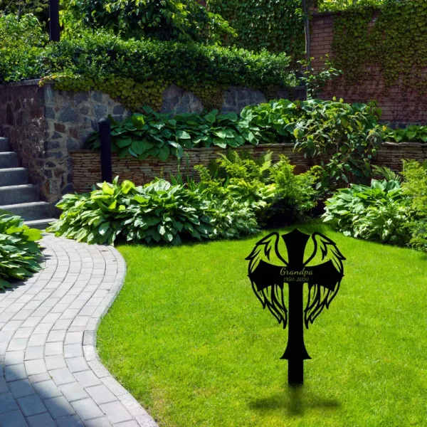 Custom_Memorial_Cross_with_Wings