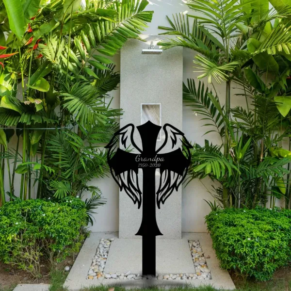 Custom_Memorial_Cross_with_Wings