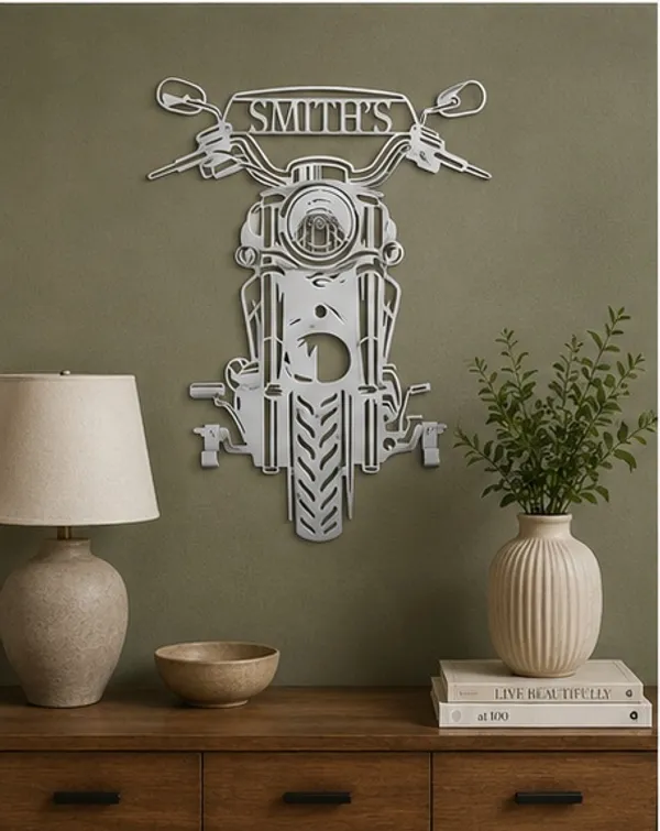 Stainless_Steel_Motorcycle_Customised_Wall_Art