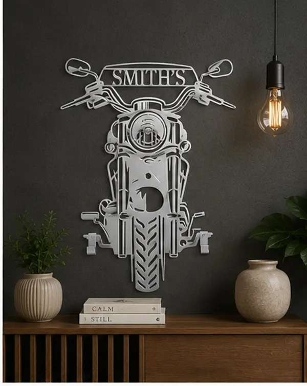 Stainless_Steel_Motorcycle_Customised_Wall_Art