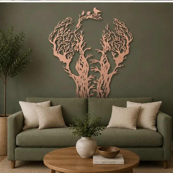 Tree_Elephant_Metal_Wall_Art